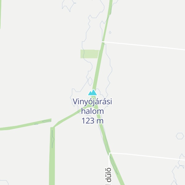 Map of Vinyójárási halom