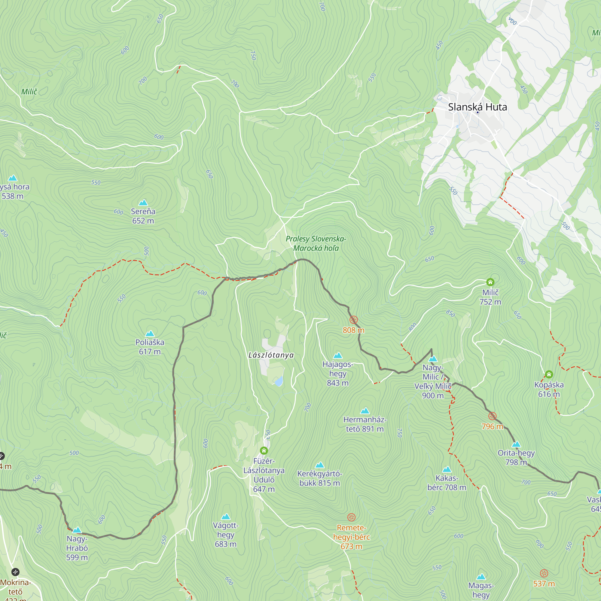 Oláh Réti Erdészház map