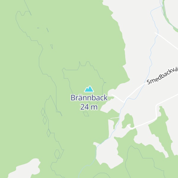 Map of Brännback