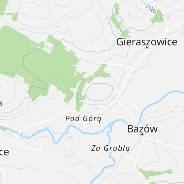 Map of Pękalówka