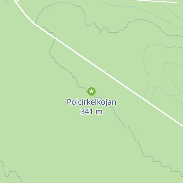 Map of Polcirkelkojan