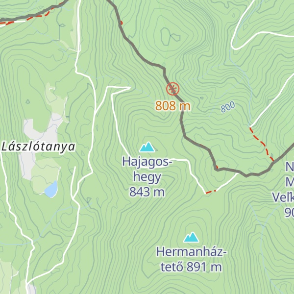 Map of Hajagos-hegy