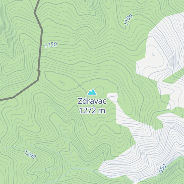 Map of Zdravac