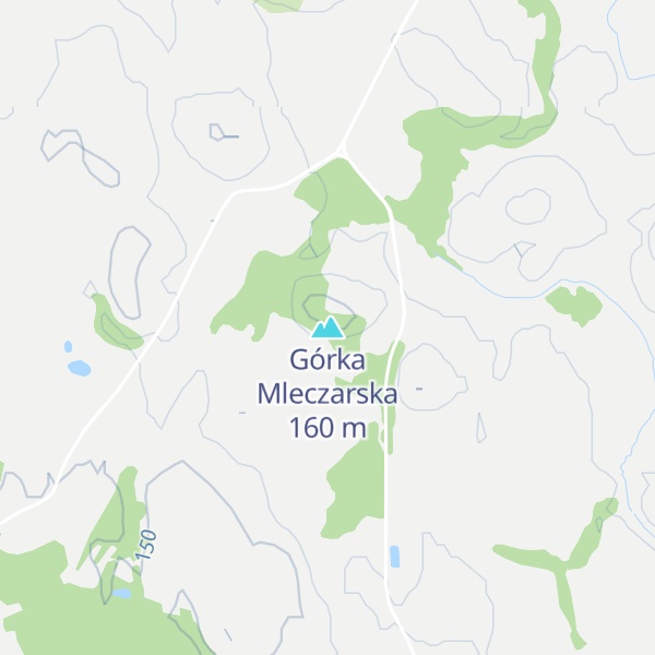 Map of Górka Mleczarska