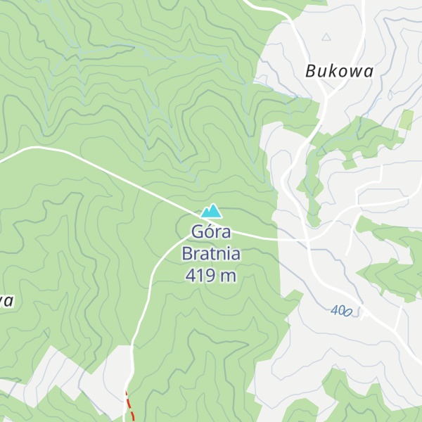 Map of Góra Bratnia