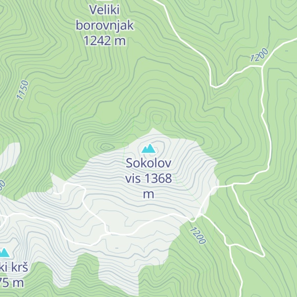 Map of Sokolov vis