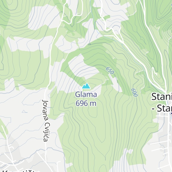 Map of Glama