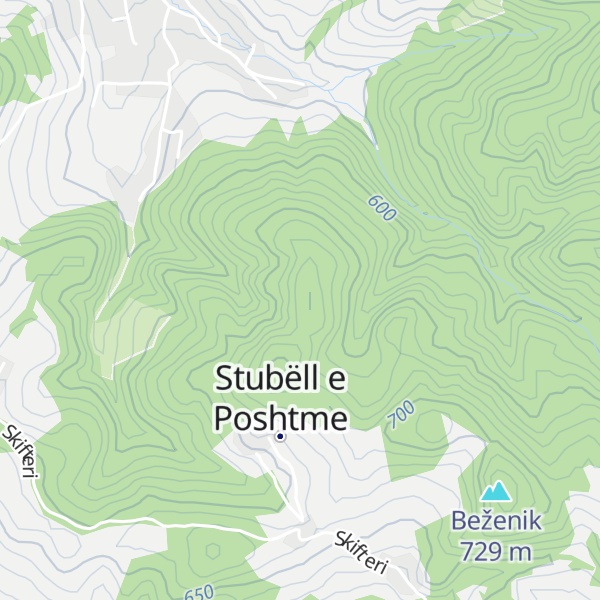 Map of Šarenik