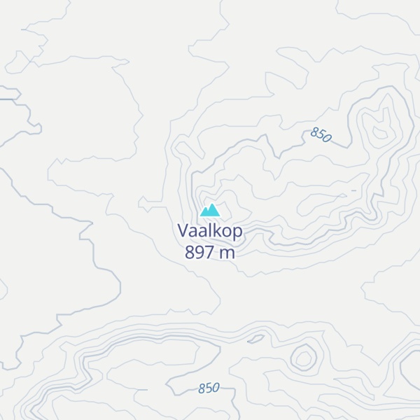 Map of Vaalkop