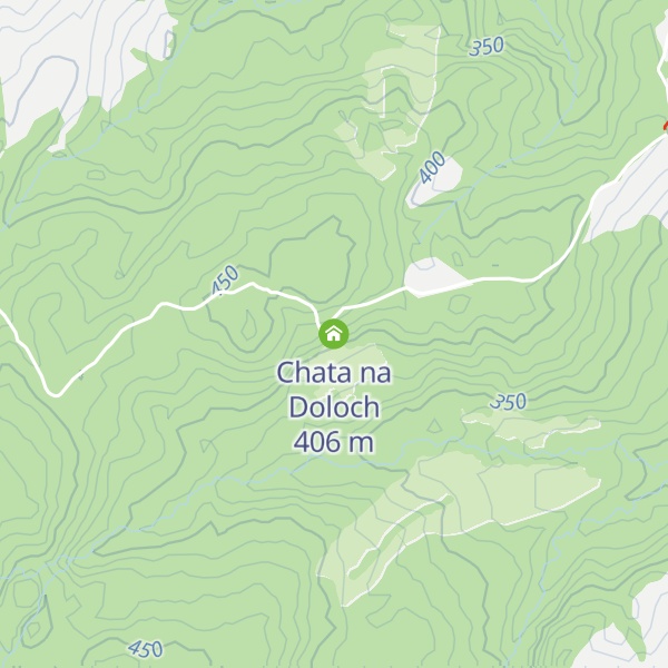 Map of Chata na Doloch
