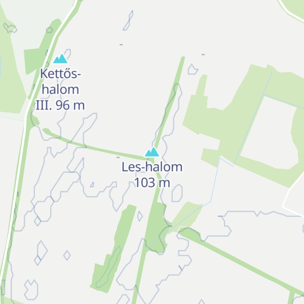 Map of Les-halom