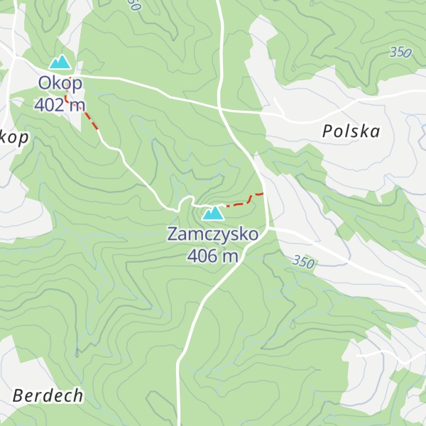 Map of Zamczysko