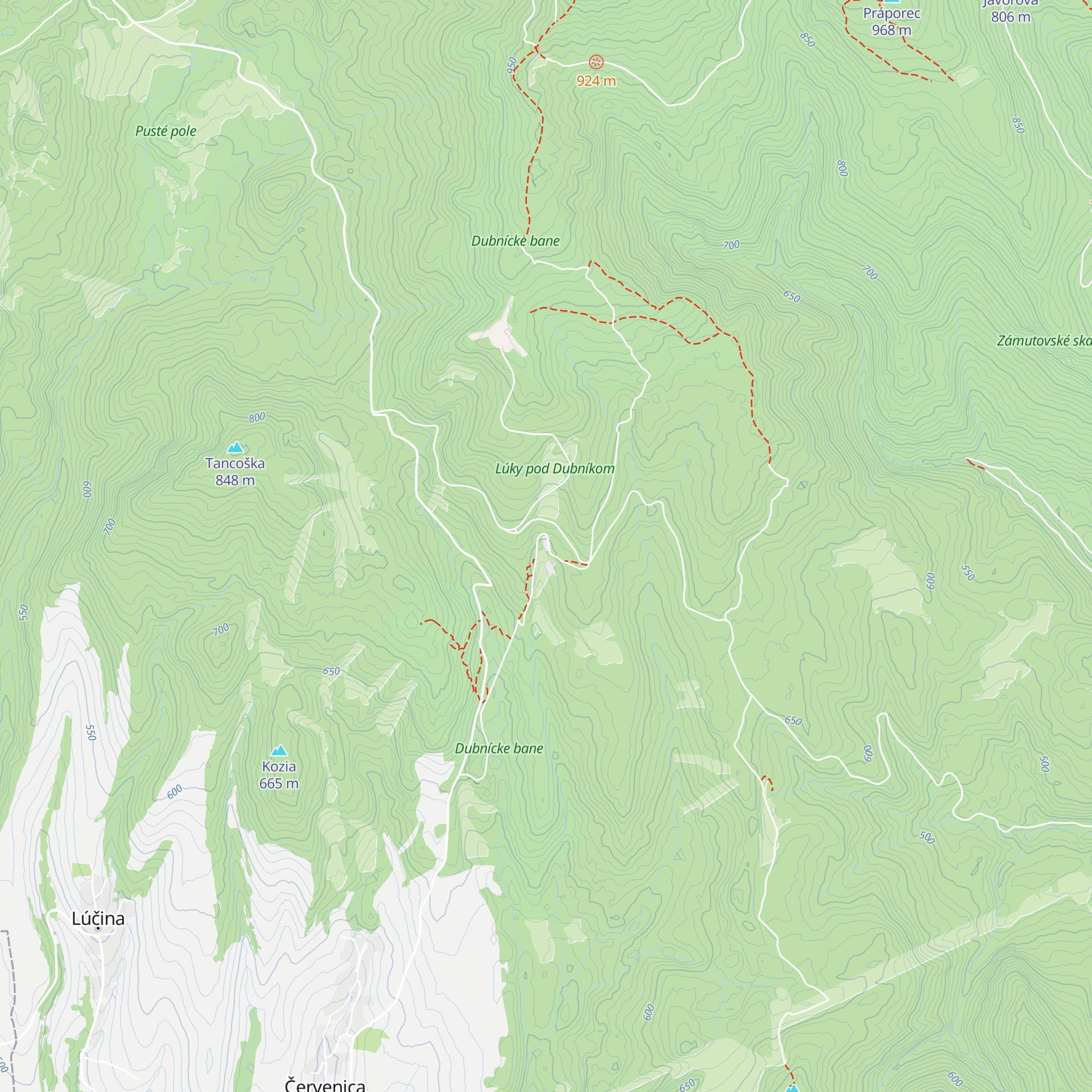 Záchrana zimoviska netopierov map