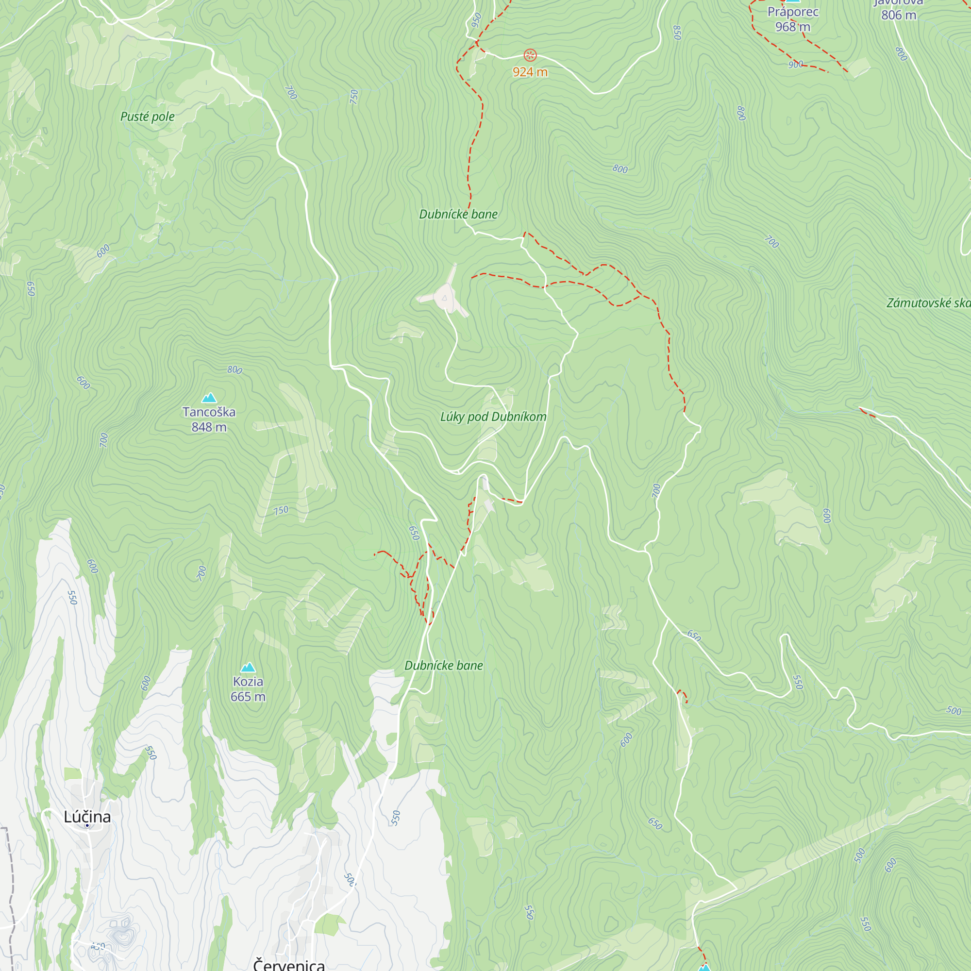 Záchrana zimoviska netopierov map