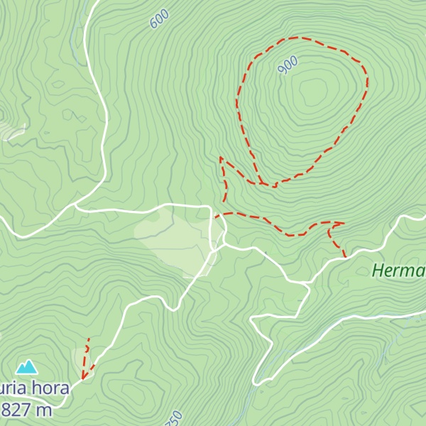 Map of Chata za Oblíkom