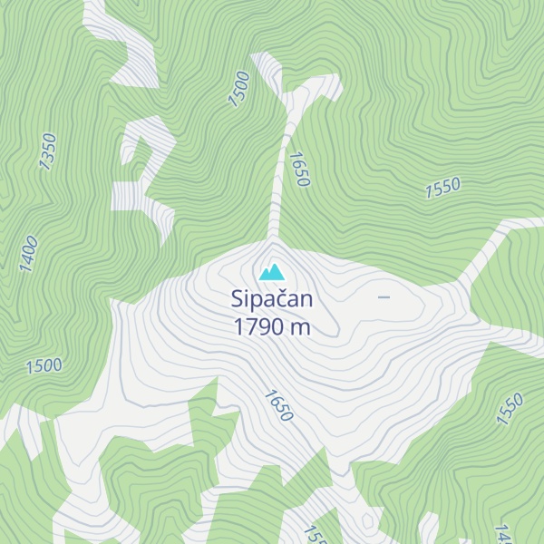 Map of Sipačan
