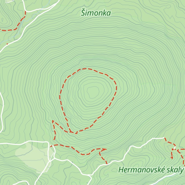 Map of Oblík