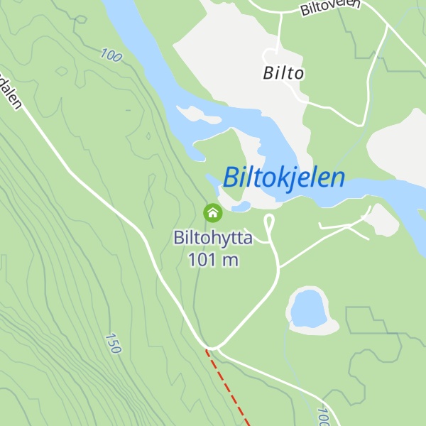 Map of Biltohytta