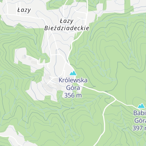 Map of Królewska Góra