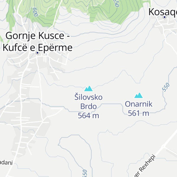 Map of Šilovsko Brdo