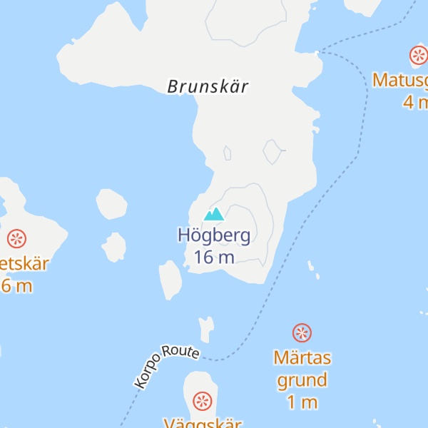 Map of Högberg