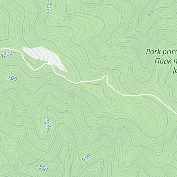 Map of Krš