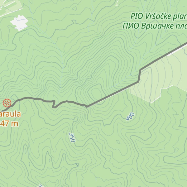Map of Vršišor
