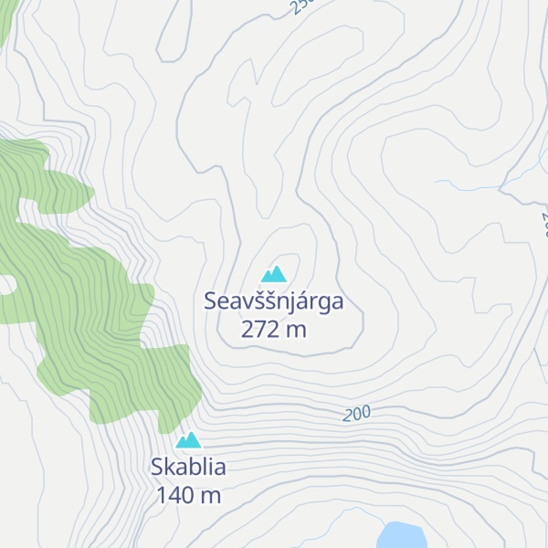 Map of Seavššnjárga