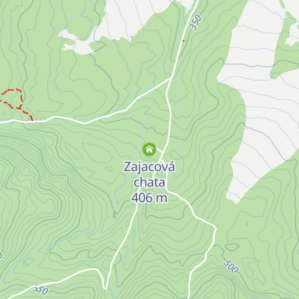 Map of Zajacová chata