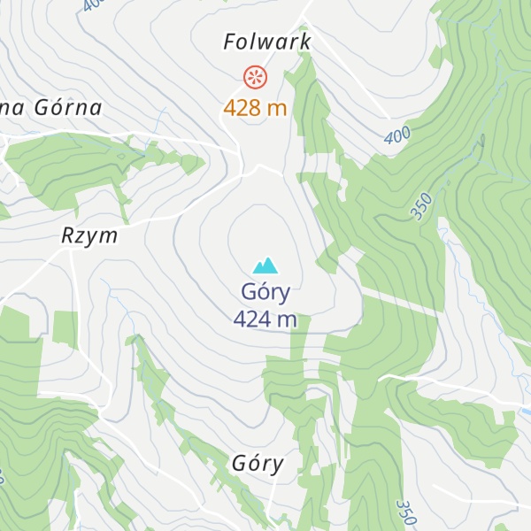 Map of Góry