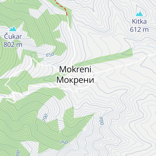 Map of Mokreni