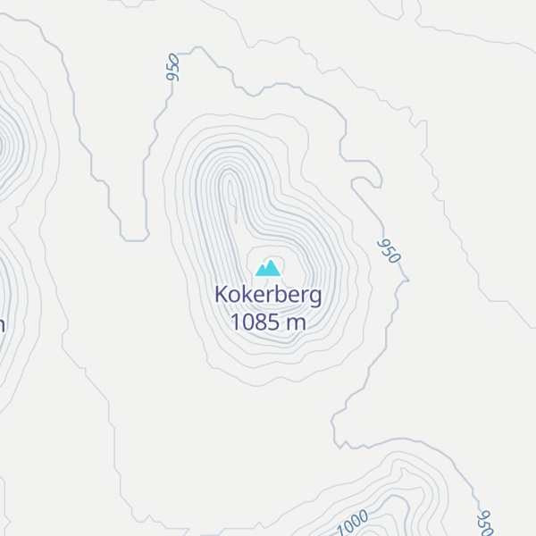 Map of Kokerberg