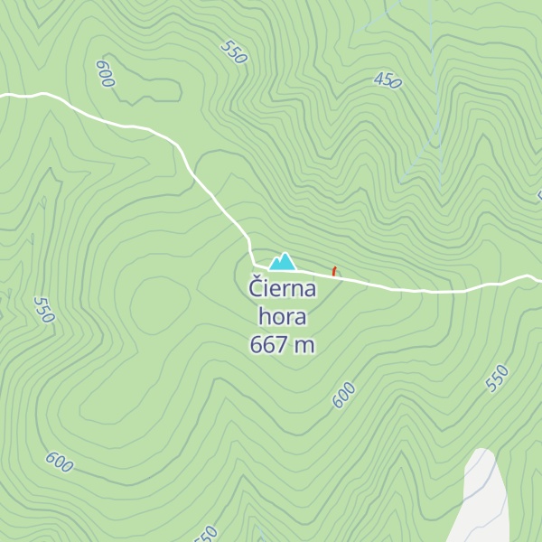 Map of Útulňa Čierna Hora