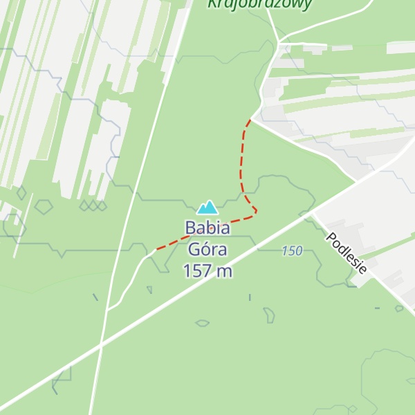 Map of Babia Góra