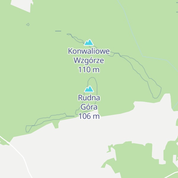 Map of Rudna Góra