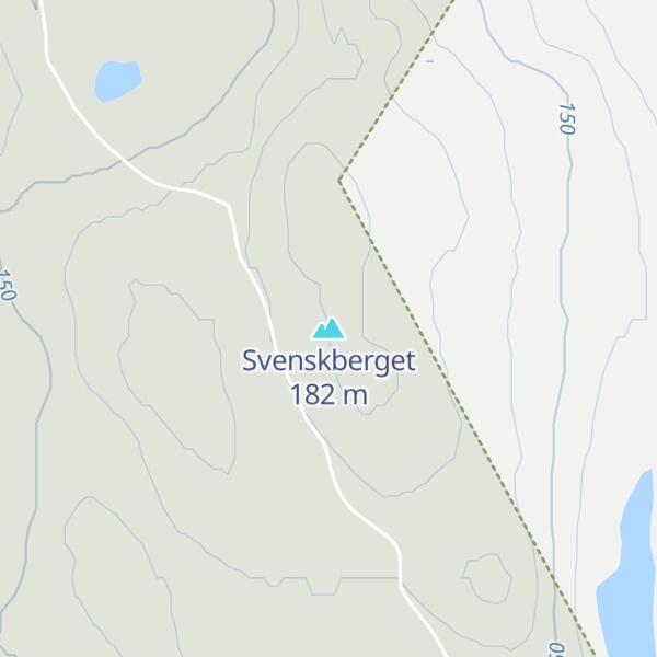 Map of Svenskberget