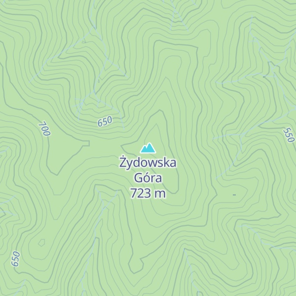 Map of Żydowska Góra