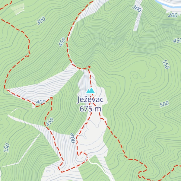 Map of Ježevac