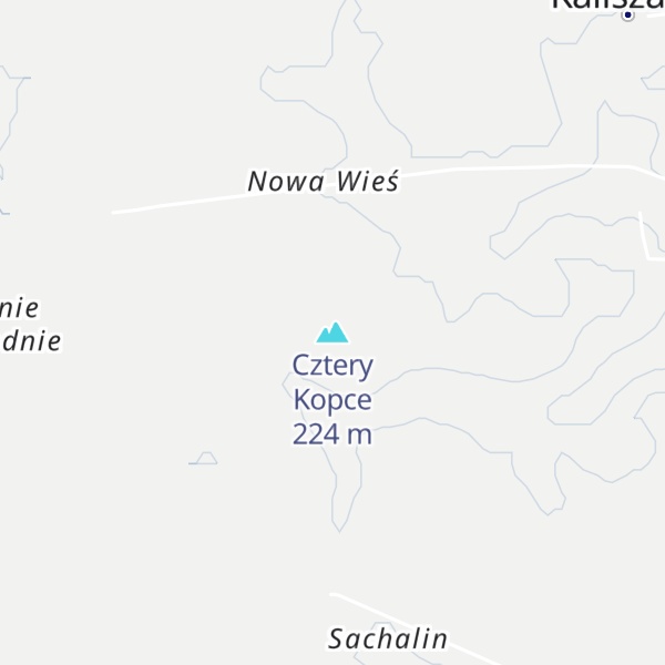 Map of Cztery Kopce