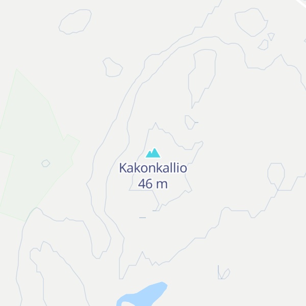 Map of Kakonkallio