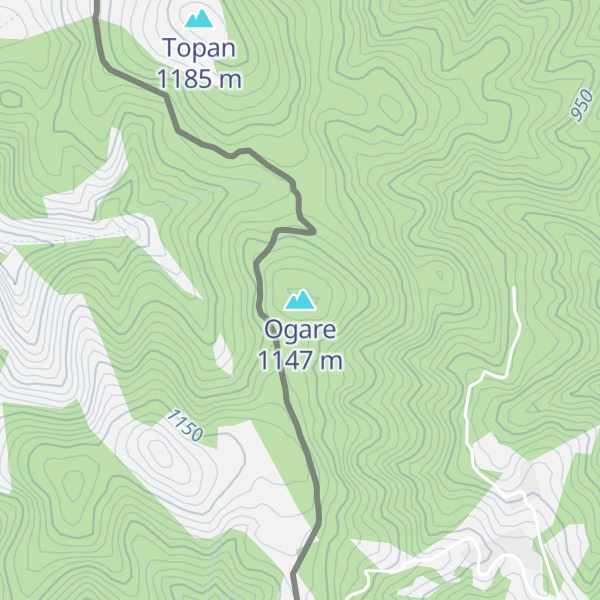 Map of Ogare