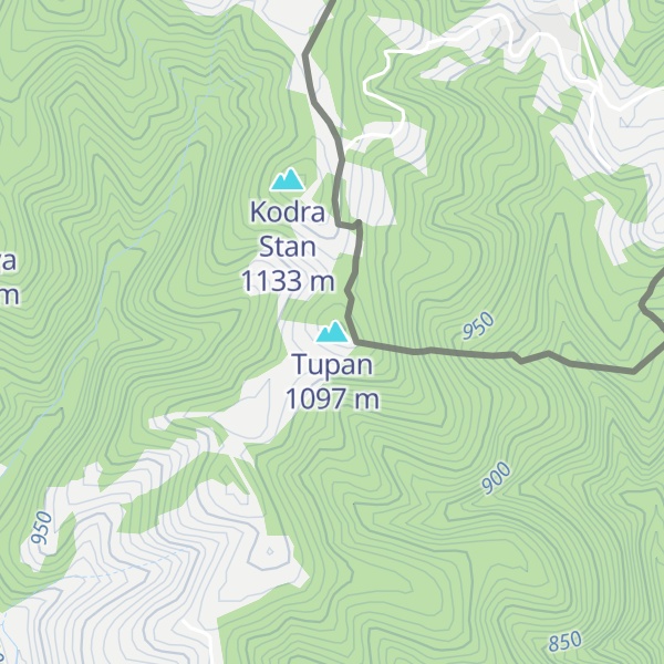Map of Tupan