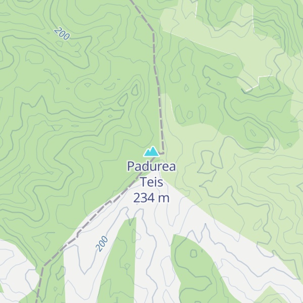 Map of Padurea Teis