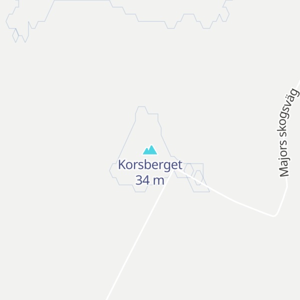Map of Korsberget