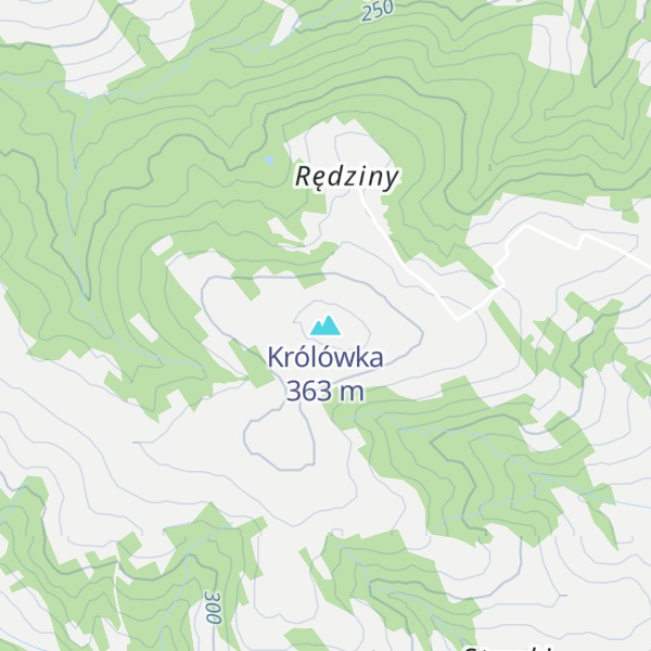 Map of Królówka