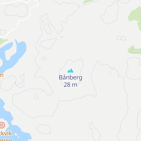 Map of Bånberg