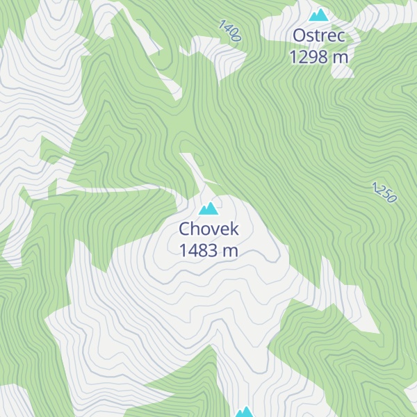 Map of Chovek