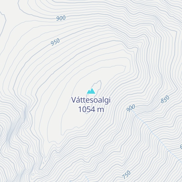 Map of Váttesoalgi