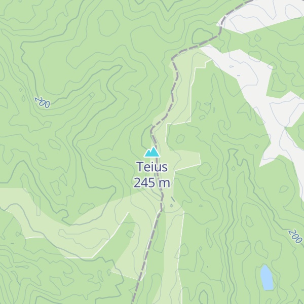 Map of Teius
