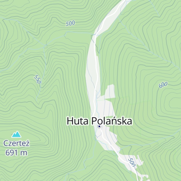 Map of Schronisko "Hajstra"